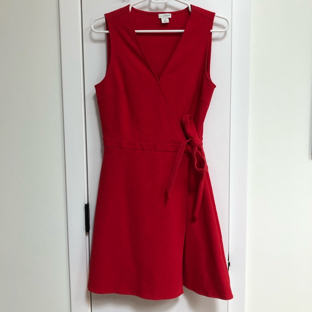 J Crew Factory Wrap Front Dress